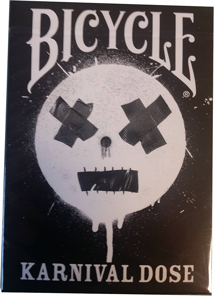 Amazon.com: Karnival Black Dose Deck of Bicycle Playing Cards
