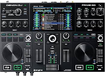 Amazon.com: Denon DJ PRIME GO – Portable DJ Controller and Mixer