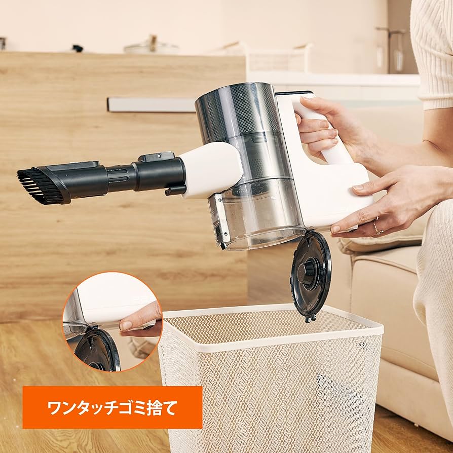 Amazon.co.jp: Amazonベーシック 掃除機 コードレス スティック掃除機