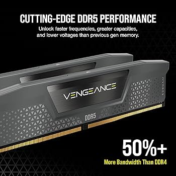 CORSAIR Vengeance DDR5 16GB (2x8GB) DDR5 5200MHz CL40 AMD Expo