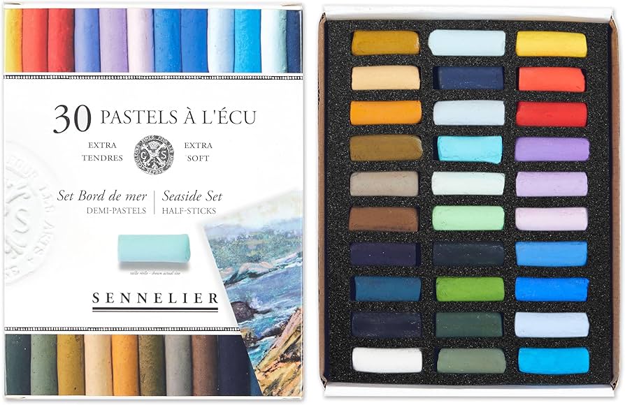 Amazon.com: SENNELIER Extra-Soft French Half Pastel Seaside