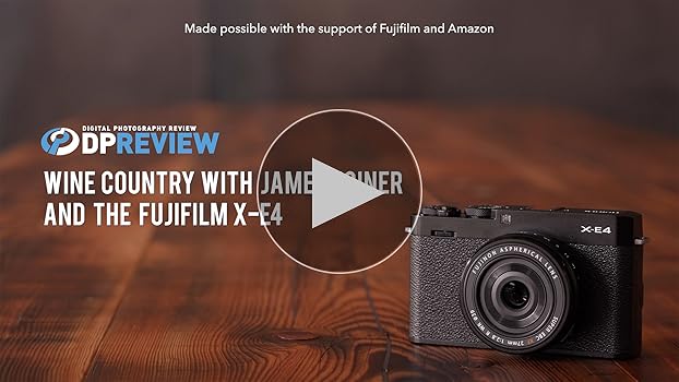 Amazon.com : Fujifilm X-E4 XF27mmF2.8 Kit - Black : Electronics