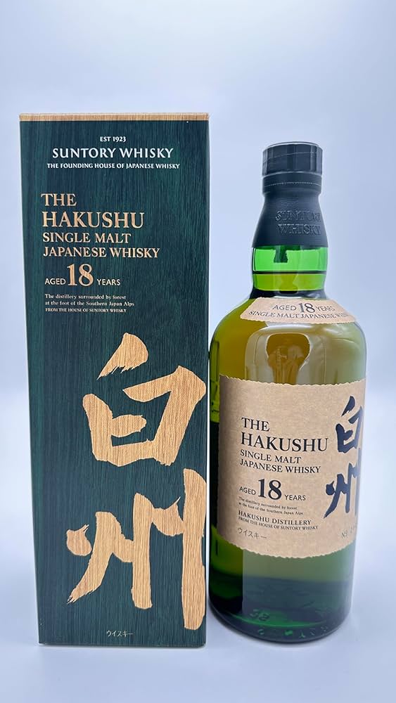 白州 18年新品未開栓旧ラベルシングルモルトウイスキー 700ml