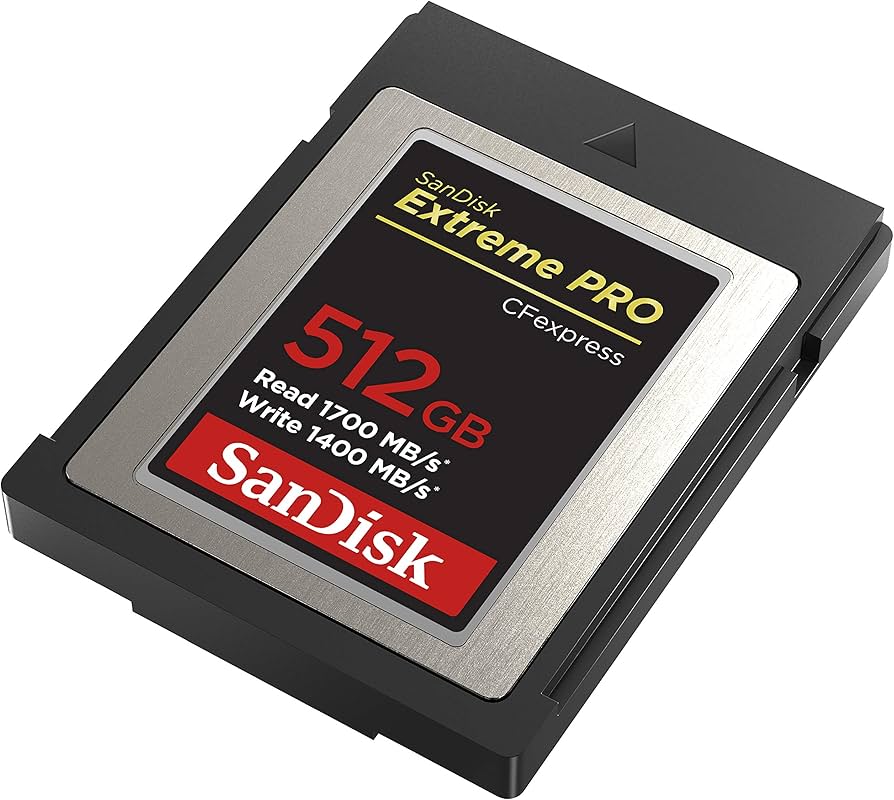 Amazon.com: SanDisk 512GB Extreme PRO CFexpress Card Type B