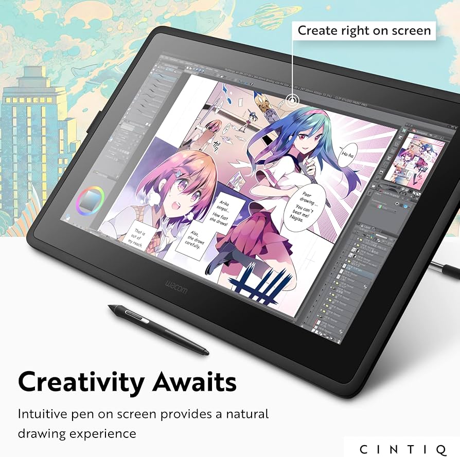 Amazon.com: Wacom Cintiq 22 Drawing Tablet with Screen, 21.5