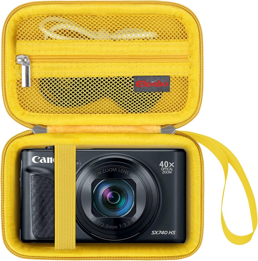 Amazon.com : Elonbo Carrying Case for Canon PowerShot SX740/ SX730