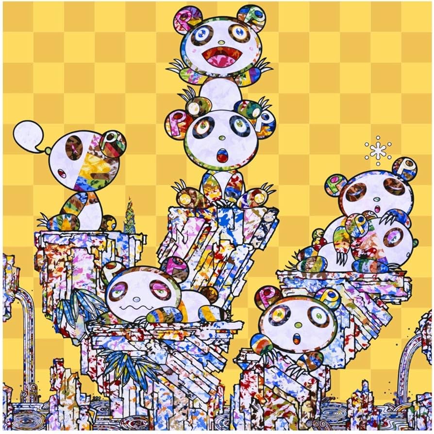 村上隆 パンダ 子パンダ