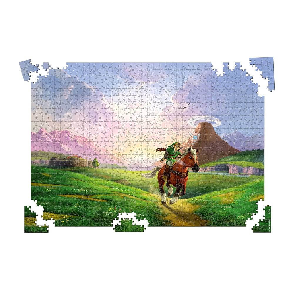 ジグソーパズル ZELDA OCARINA OF TIME Amazon.com: Winning Moves