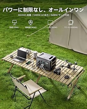 Amazon.co.jp: Arkpax ポータブル電源 1024Wh 大容量 リン酸鉄リチウム