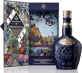 Amazon.co.jp: ロイヤルサルート 21年 シグネチャー ブレンド 青ボトル