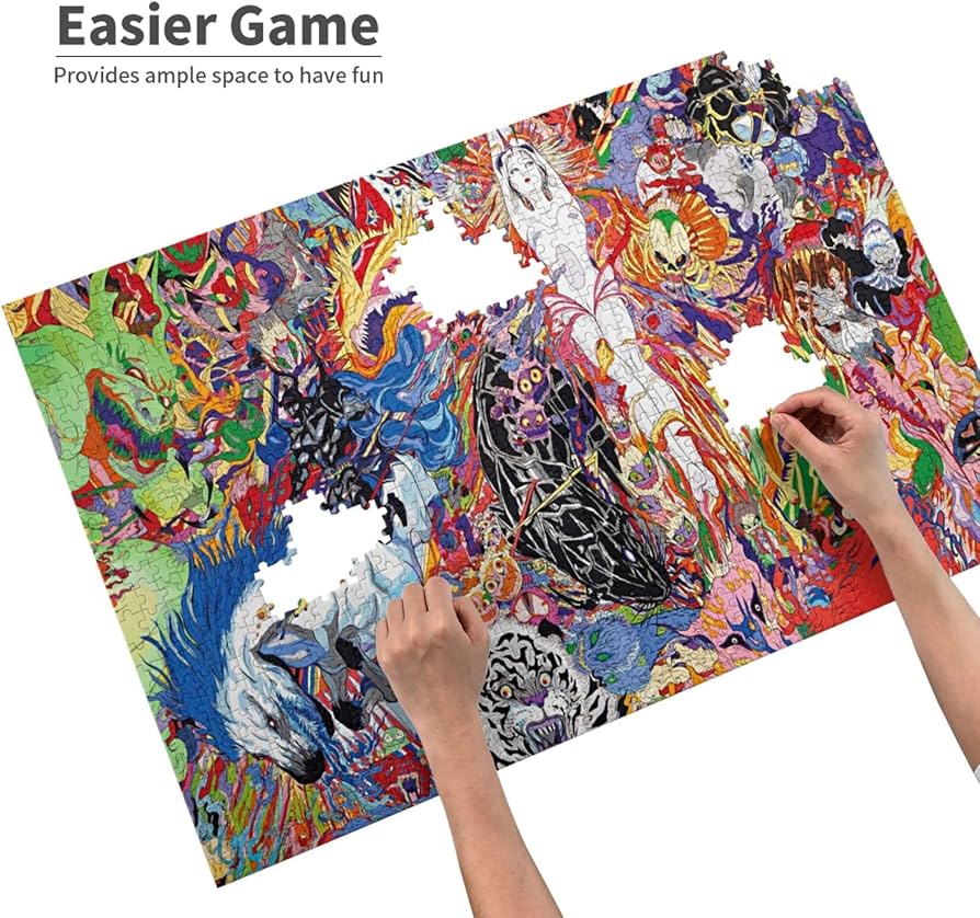 Amazon | 天野喜孝図 ジグソーパズル 1000ピース パズル 知育 脳トレ