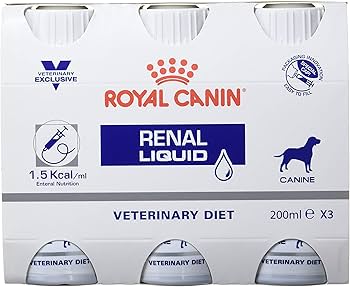 Amazon.co.jp: ロイヤルカナン 犬用 腎臓サポート リキッド 200mlX3本