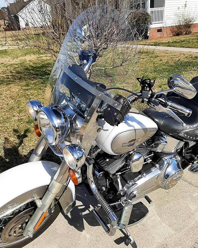 Amazon | Sled Shields 20インチ クリア交換用フロントガラス ハーレー