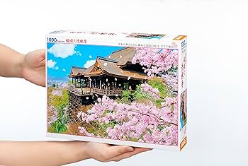 Amazon | 【日本製】ビバリー 1000ピース ジグソーパズル 桜咲く清水寺