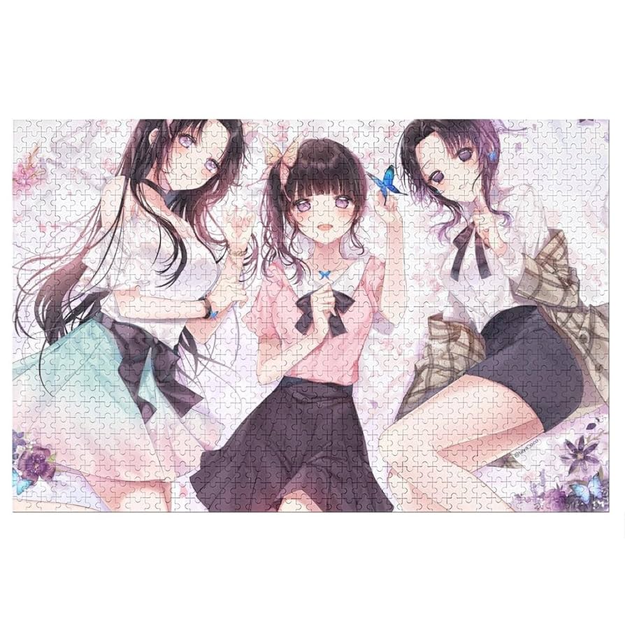 鬼滅の刃 ufotable お楽しみくじ B2原画ポスター 胡蝶カナエ&しのぶ 鬼