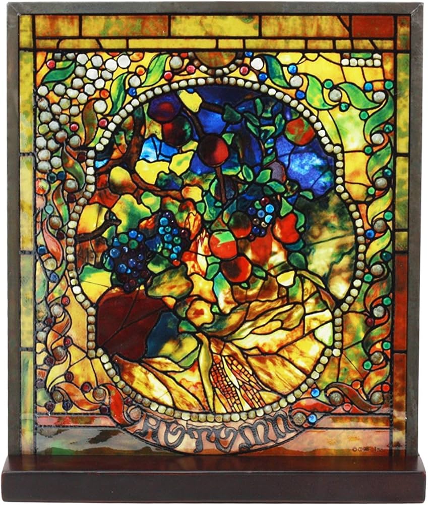 生命の樹 ステンドグラスアートガラスルイス・C・ティファニースタイル