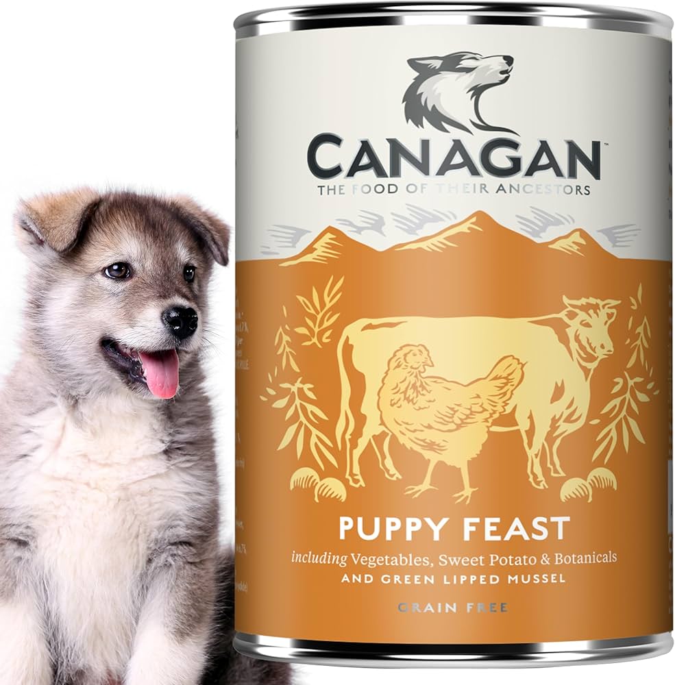 Amazon.co.jp: カナガン ドッグフード チキン＆ビーフ 缶詰(400g×1缶