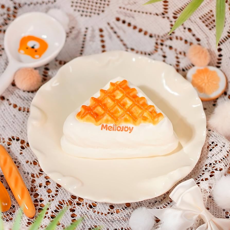 Amazon | Mellojoy - メロジョイクリームワッフル スクイーズトイ