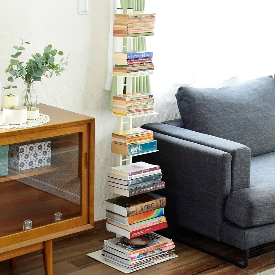 Amazon｜ルネセイコウ 【日本製】 本棚 大容量 スリム 6段(棚板