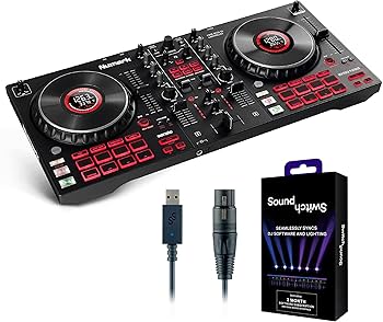 Amazon.co.jp: Numark Mixtrack Platinum FX & Micro DMX Interface DJ