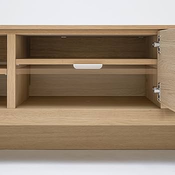 Amazon｜【カリモク正規品】テレビボード ローボード 幅204cm ﾋﾟｭｱｵｰｸ