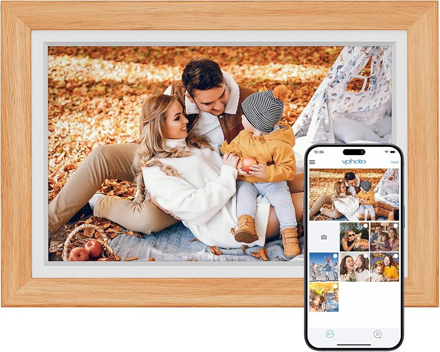 Amazon.com : Dragon Touch Digital Picture Frame WiFi 10 inch IPS