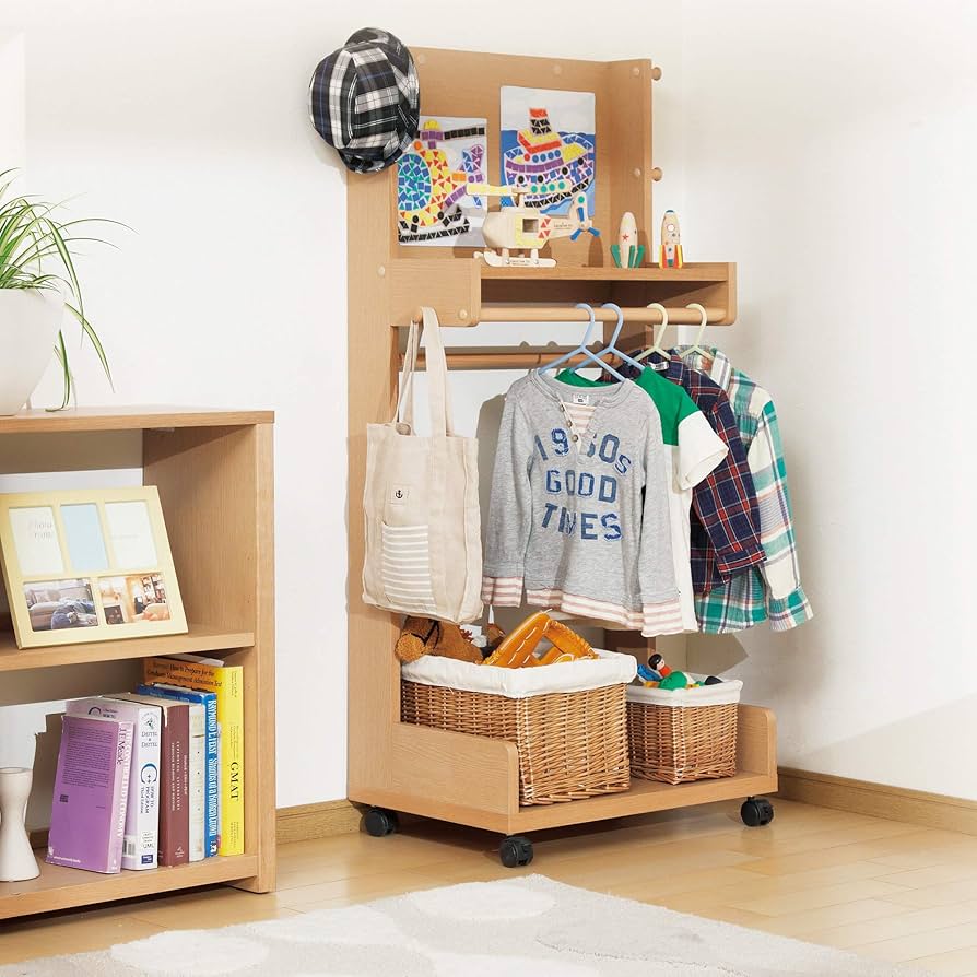 Amazon.co.jp: 【カリモク正規品】ハンガーラック 洋服掛け リビング