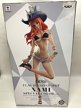 Amazon.com: Banpresto One Piece Flag Diamond Ship Nami Action