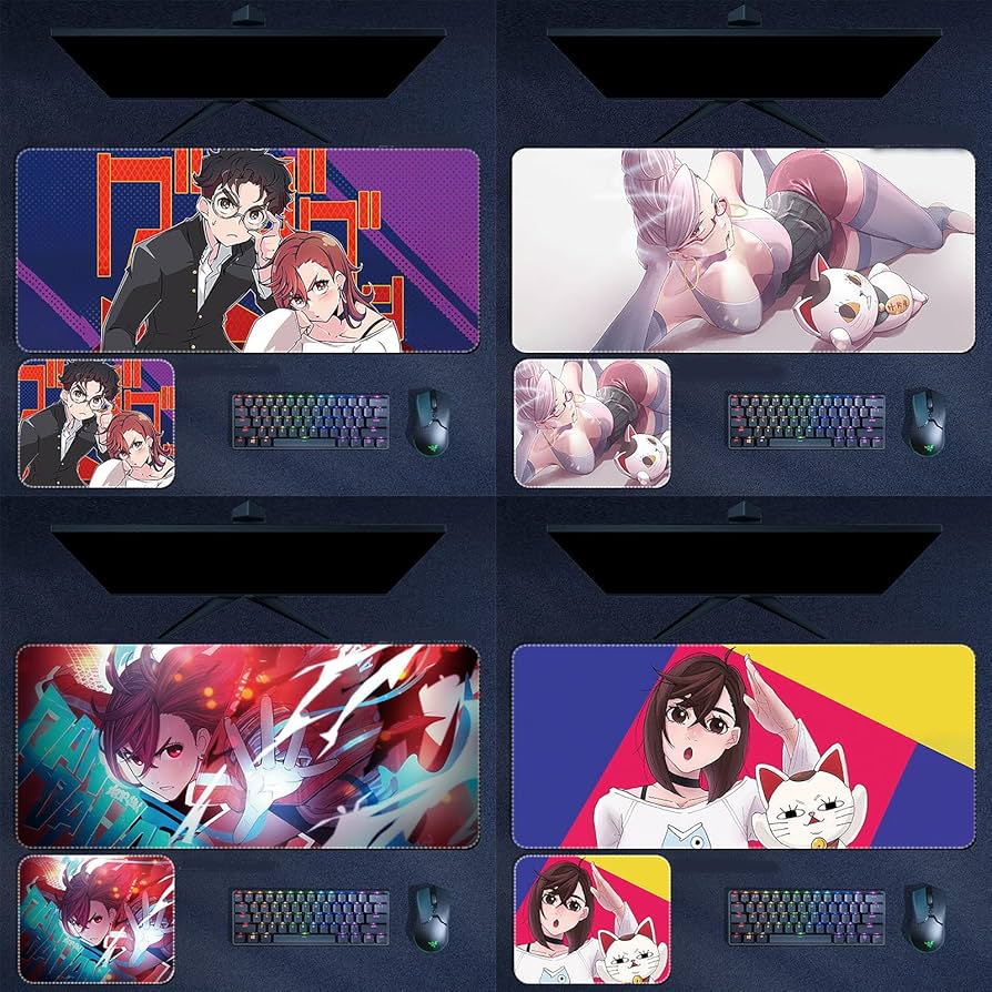 Amazon.co.jp: ダンダダン マウスパッド デスクマット 綾瀬桃 高倉健