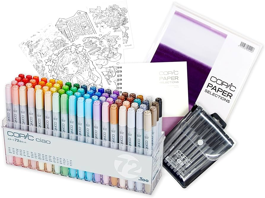 Amazon | コピック(COPIC) Too コピック チャオ DXスタートボックス 72