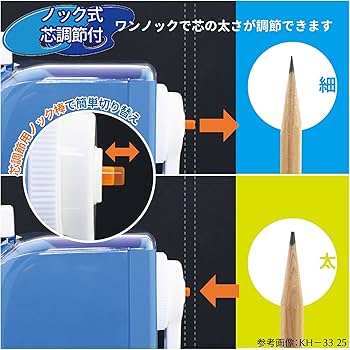 Amazon.co.jp: 三菱鉛筆 鉛筆削り ユニ 手動シャープナー スーパー