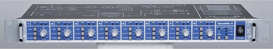 Amazon.co.jp: RME OCTAMIC II 8チャネルマイク/ラインプリアンプwith
