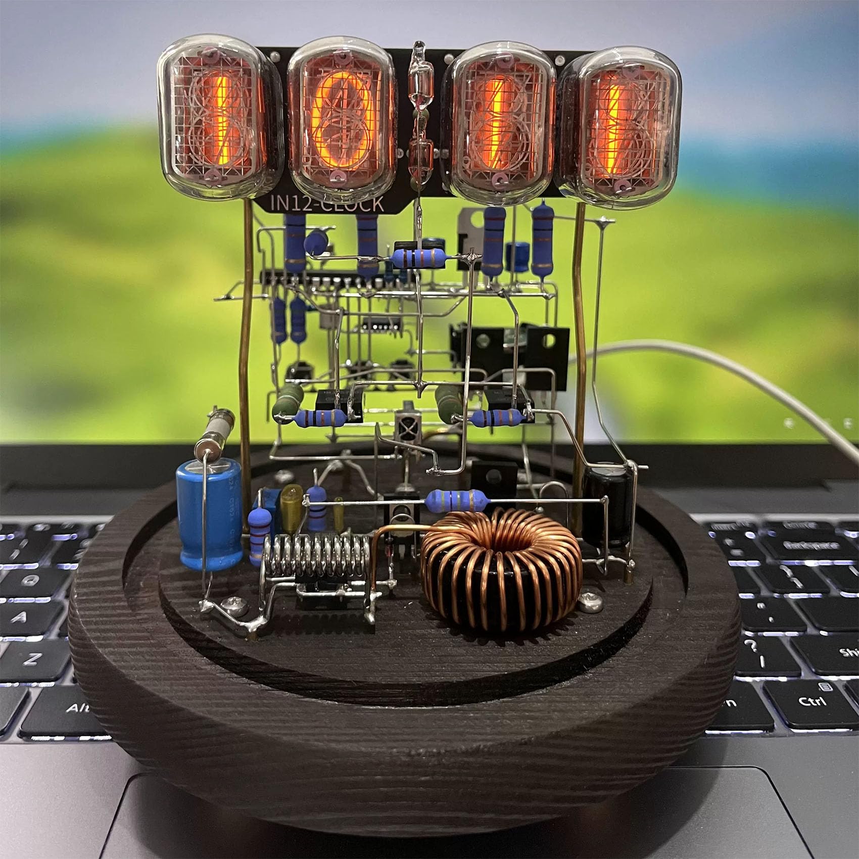 Amazon.co.jp: クラシック ヴィンテージ IN-12 ニキシー管 時計 キット