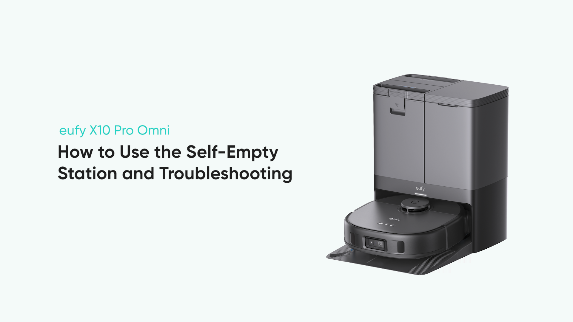 Amazon.com - eufy X10 Pro Omni Robot Vacuum and Mop Combo