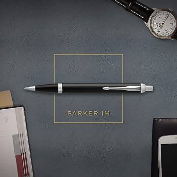 Amazon.co.jp: PARKER パーカー ボールペン IM ブラックCT 中字 油性