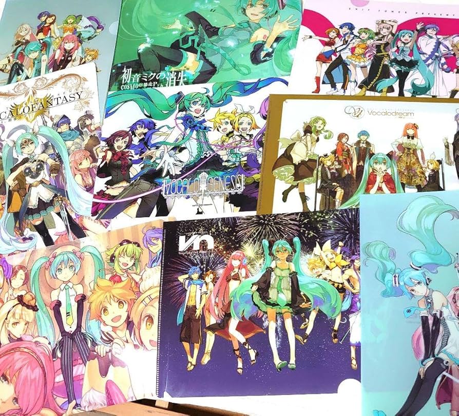 初音ミク EXIT TUNES PRESENTS 特典クリアファイル セット 【公式通販】