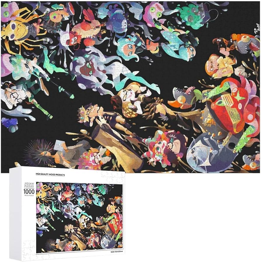 スプラトゥーン 初代 パズル 300ピース・1000ピース 未使用 Amazon.co