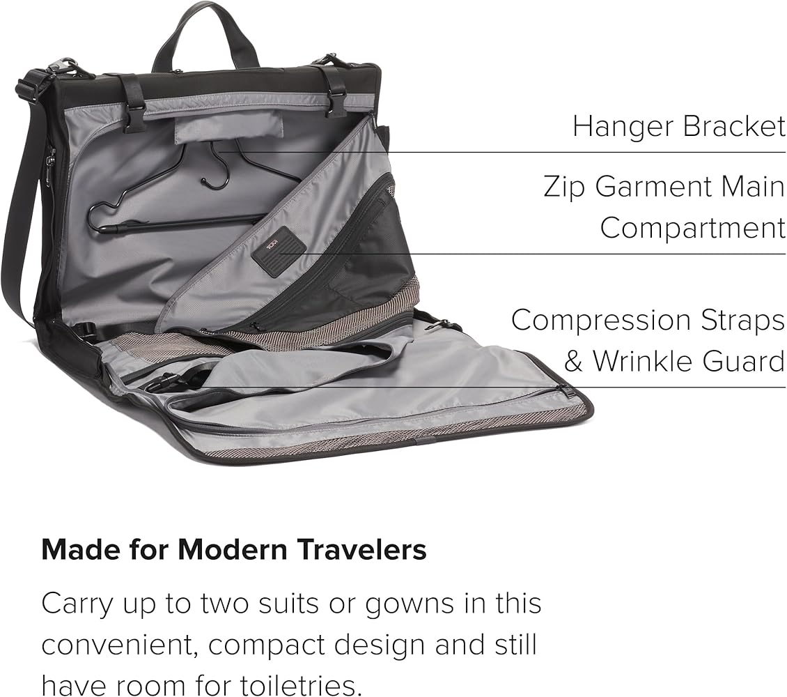 Amazon.com | TUMI - Alpha Garment Bag Tri-Fold Carry-On - Business