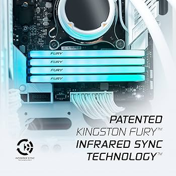 Amazon | Kingston キングストン FURY デスクトップPC用 白いメモリ