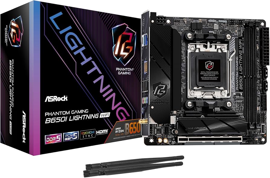 Amazon.com: ASRock B650I Lightning WiFi AMD AM5 Mini-ITX