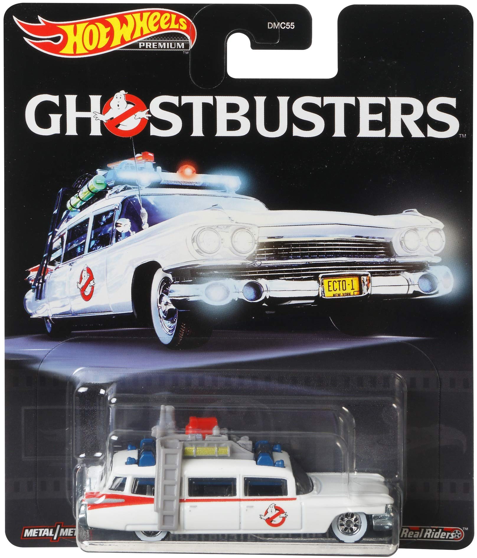 Amazon.com: Hot Wheels Real Riders Ghostbusters Classic ECTO-1 Die