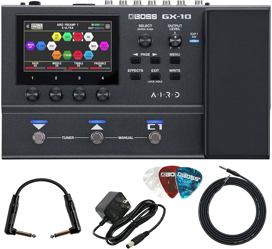 Amazon.com: Boss GX-10 Guitar Effects Processor Bundle with