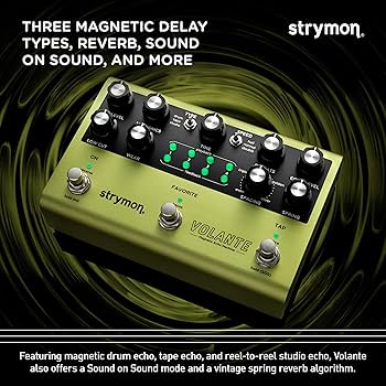 Amazon | Strymon 「VOLANTE」マグネティック・エコーマシン [国内正規