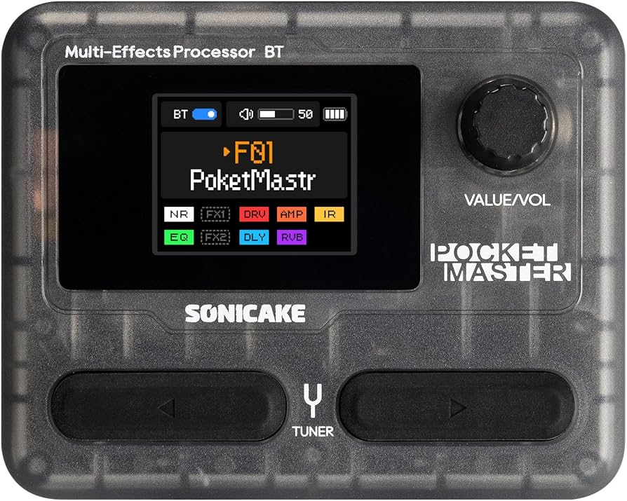 Amazon.com: SONICAKE Pocket Master-Portable Multi Effects Pedal