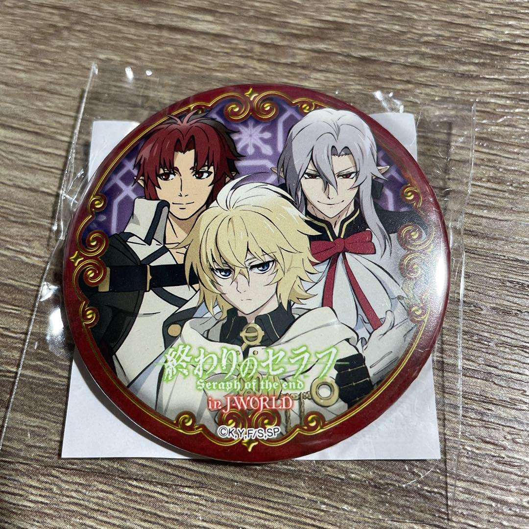 終わりのセラフ くじ引き堂 缶バッジ ミカエラ 終わりのセラフ