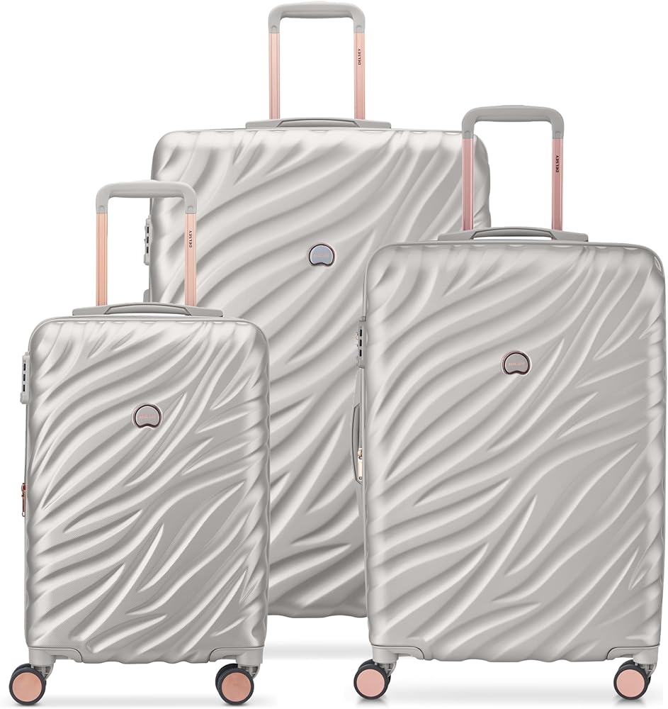 Amazon.com | DELSEY PARIS Alexis Hardside 3-Piece Set, Expandable