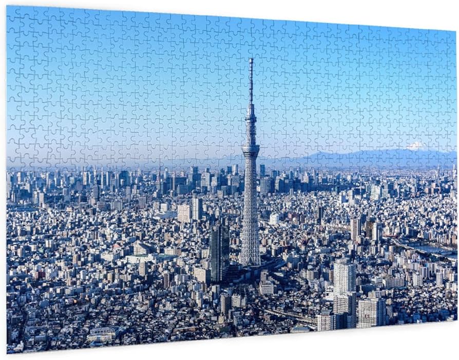 Amazon | 東京スカイツリー ジグソーパズル 1000ピース パズル 知育 脳