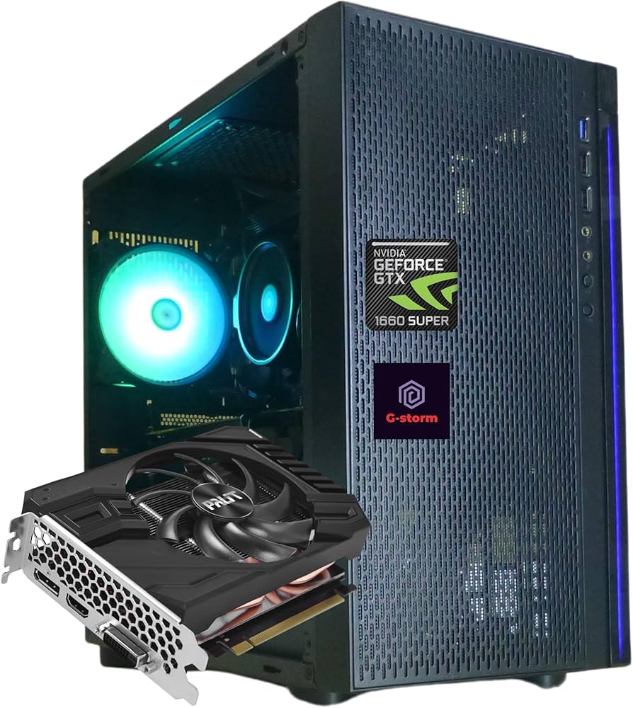 良い ゲーミングPC/Ryzen5/500GB/GTX1650/MS Office搭載 ゲーミングPC