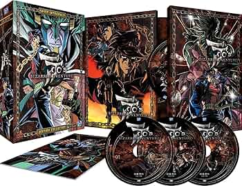 ジョジョの奇妙な冒険 第3部OVA 北米版ポスター ジョジョの奇妙な冒険