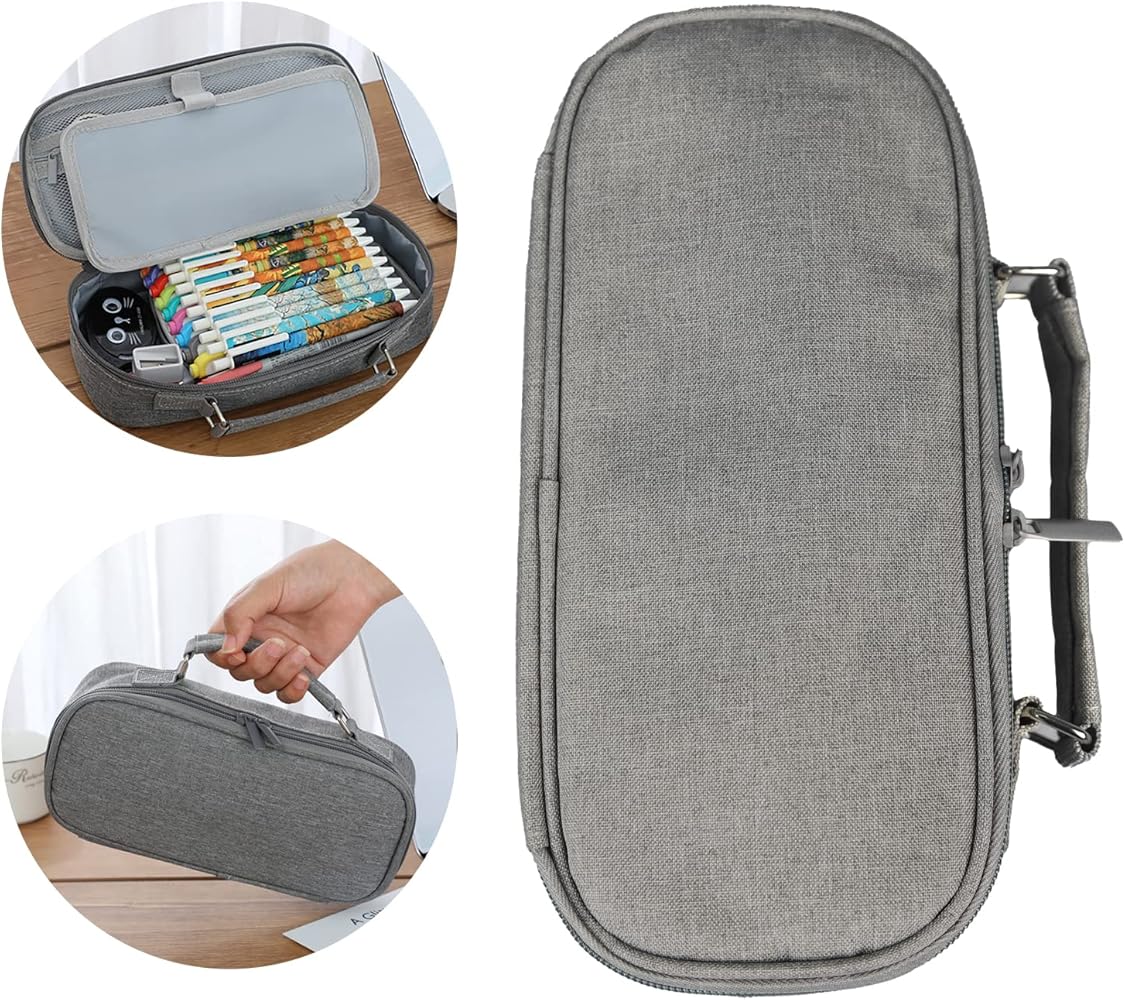 Amazon.co.jp: ペンケース 筆箱 ふでばこ 大容量(40本以上のペン